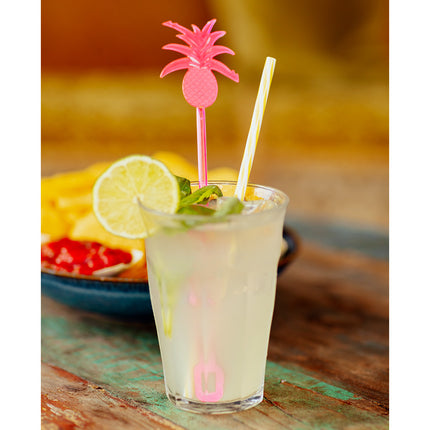 Feestbazaar Set roerstokjes Ananas (12st)