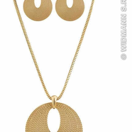 Feestbazaar Set Romeinse ketting + oorbellen