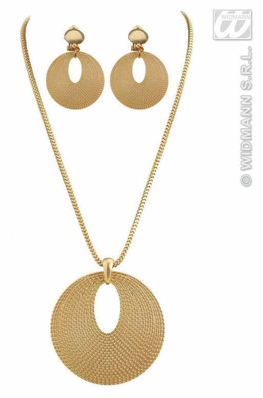 Feestbazaar Set Romeinse ketting + oorbellen