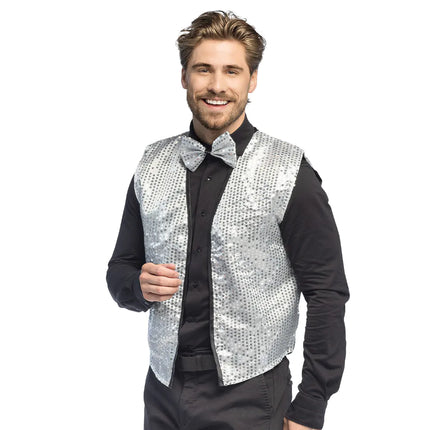 Feestbazaar Set Spangles Groovy Zilver