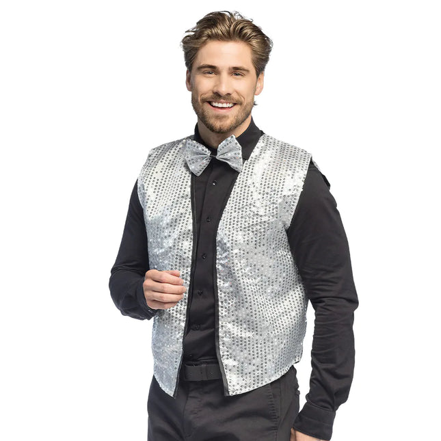 Feestbazaar Set Spangles Groovy Zilver