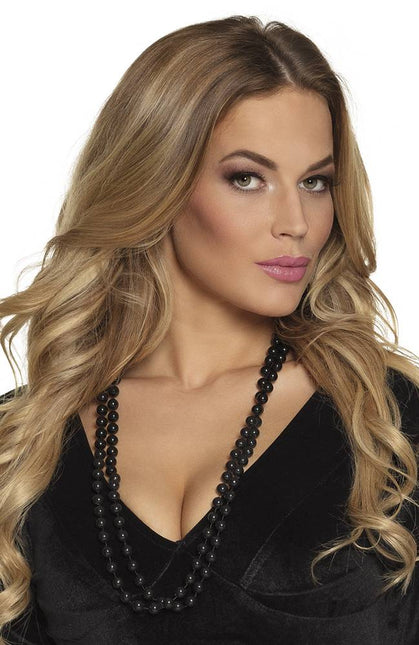 Feestbazaar Set Twee Kettingen Magali Zwart