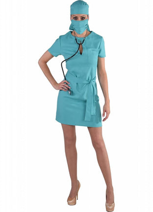 Feestbazaar Sexy Chirurg kostuum vrouw