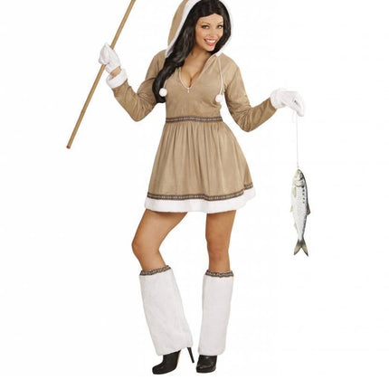 Feestbazaar Sexy Eskimo pakje vrouw