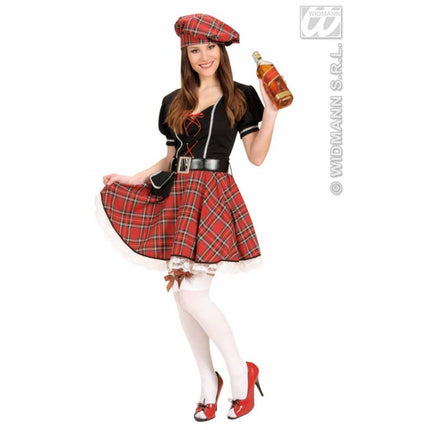 Feestbazaar Sexy Highlander Girl Kostuum Vrouw