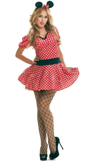 Feestbazaar Sexy Mini Mouse Kostuum Vrouw