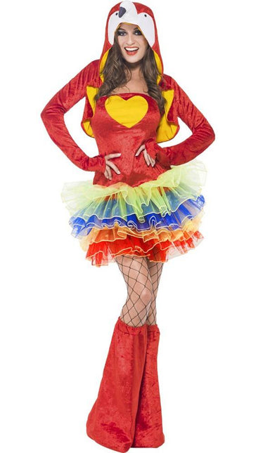 Feestbazaar Sexy Papegaai pak carnaval