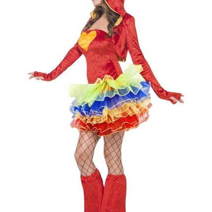 Feestbazaar Sexy Papegaai pak carnaval