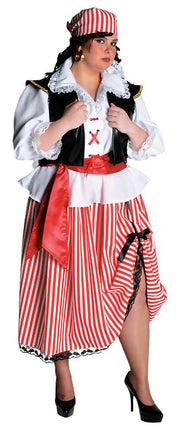 Feestbazaar Sexy piratendame jurkje elite