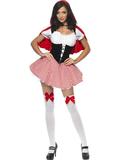 Feestbazaar Sexy Rood kapje outfit