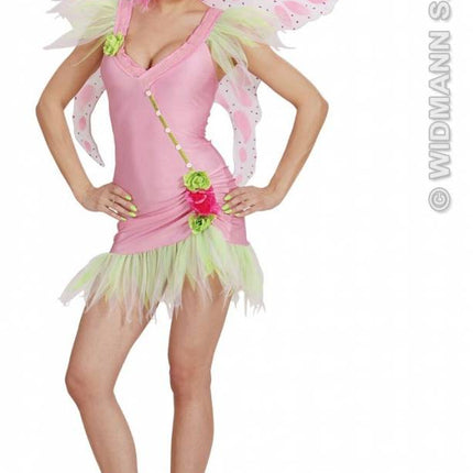 Feestbazaar Sexy roze elfje kostuum