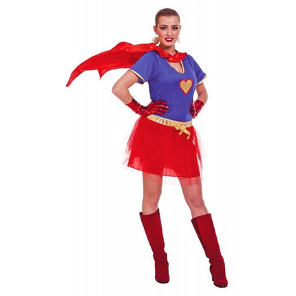 Feestbazaar Sexy Super Woman Outfit Dames