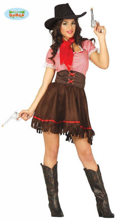 Feestbazaar Sexy traditionele Cowgirl outfit