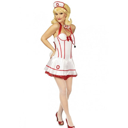 Feestbazaar Sexy Verpleegster Jurk Eline