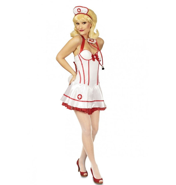 Feestbazaar Sexy Verpleegster Jurk Eline