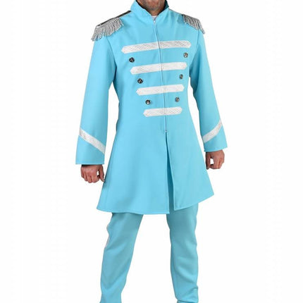 Feestbazaar Sgt. Pepper Kostuum Turquoise