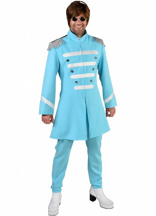 Feestbazaar Sgt. Pepper Kostuum Turquoise