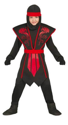 Feestbazaar Shadow Dragon Ninja pak kind