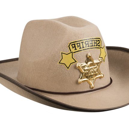 Feestbazaar Sheriff Hoed Kind