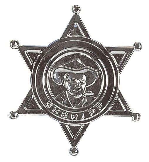 Feestbazaar Sheriff Ster Cowboy