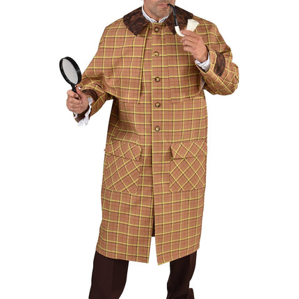 Feestbazaar Sherlock Holmes kostuum man