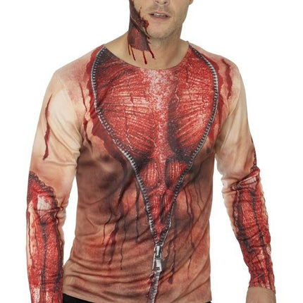 Feestbazaar Shirt bloederige print