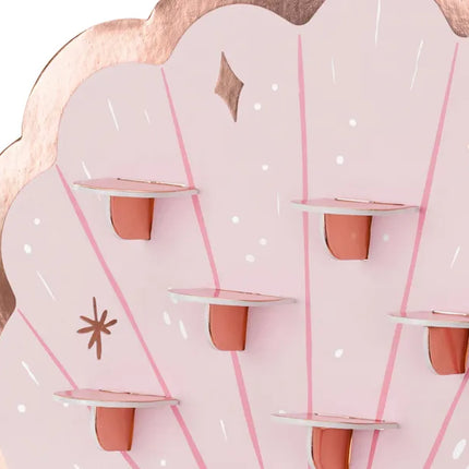 Feestbazaar Shotjes Standaard Schelp (43x38cm)