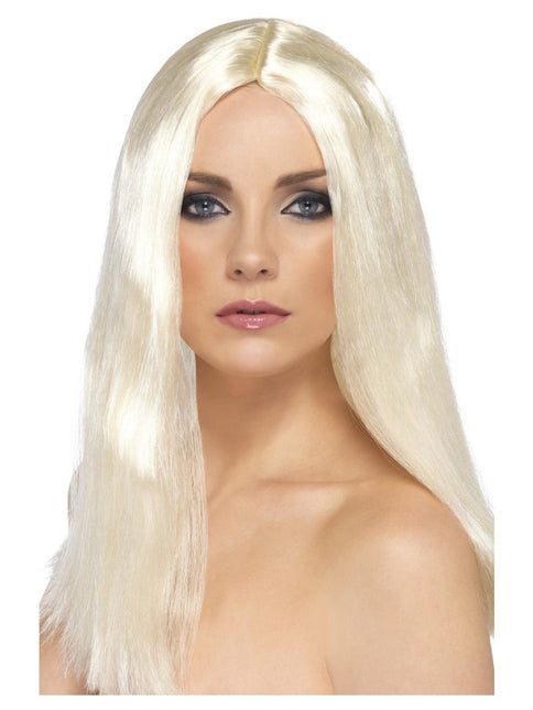 Feestbazaar Showbizz Pruik Blond lang