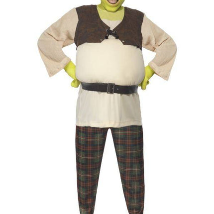 Feestbazaar Shrek kostuum man luxe