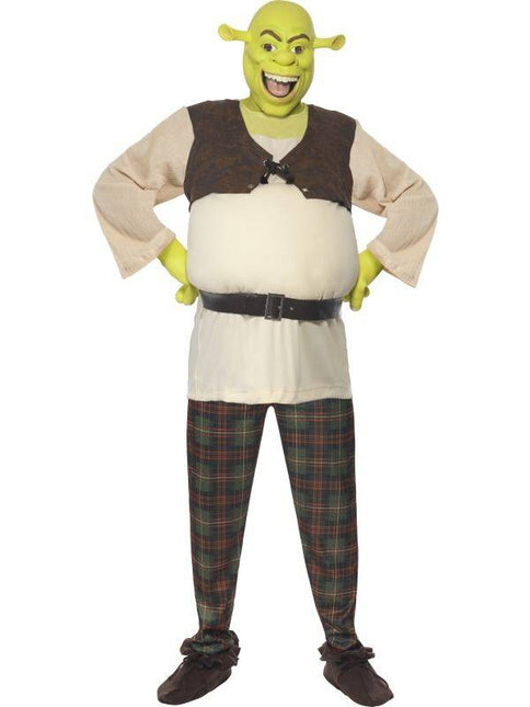 Feestbazaar Shrek kostuum man luxe