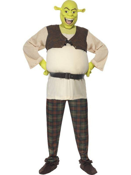 Feestbazaar Shrek kostuum man luxe