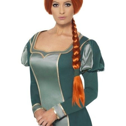 Feestbazaar Shrek Prinses Fiona pruik
