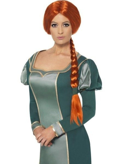Feestbazaar Shrek Prinses Fiona pruik
