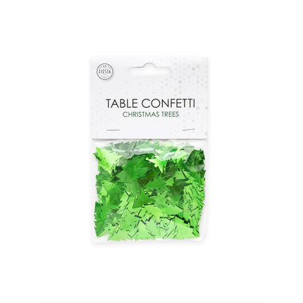 Feestbazaar Sierconfetti Kerstboom Groen (14gr)