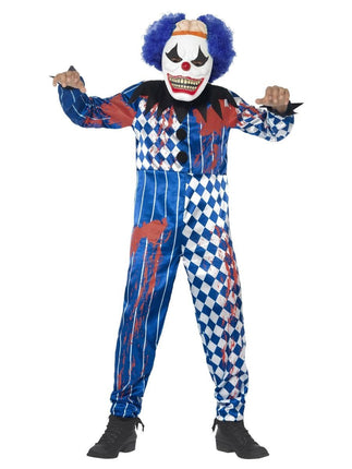 Feestbazaar Sinister Horror Clown Kostuum kind