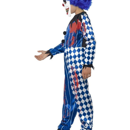 Feestbazaar Sinister Horror Clown Kostuum kind