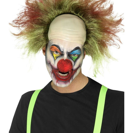 Feestbazaar Sinister Horror Clown Pruik