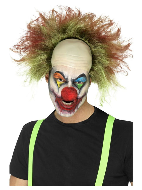 Feestbazaar Sinister Horror Clown Pruik