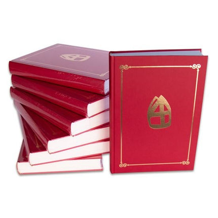 Feestbazaar Sinterklaasboek Met Mijter Logo