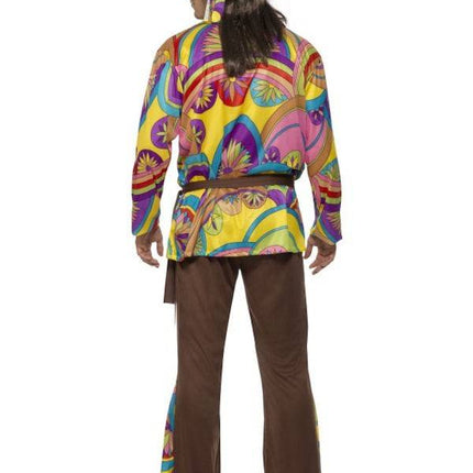 Feestbazaar Sixties Hippie kostuum man