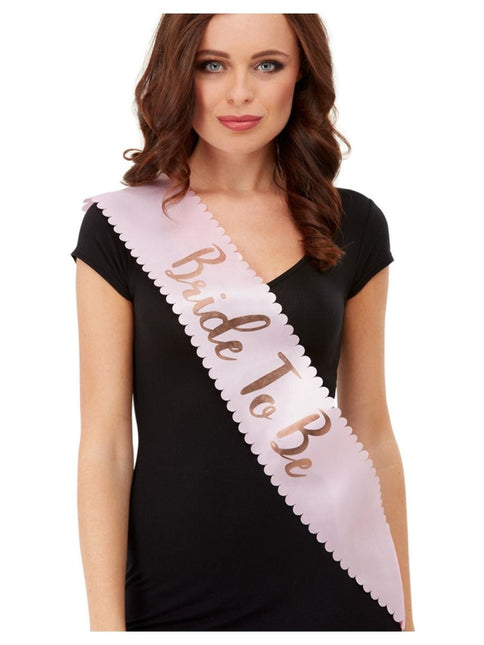 Feestbazaar Sjerp Bride To Be Roze/Goud