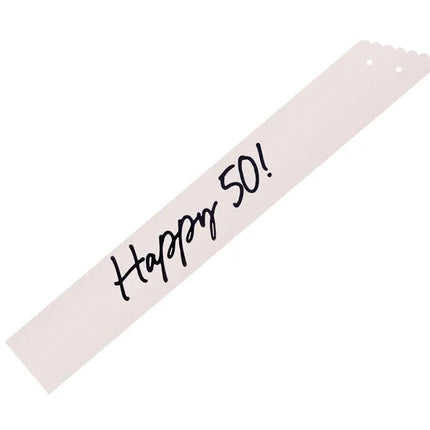 Feestbazaar Sjerp Happy 50 Creme