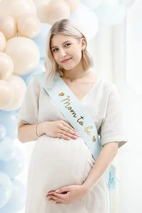 Feestbazaar Sjerp 'Mom To Be' Lichtblauw