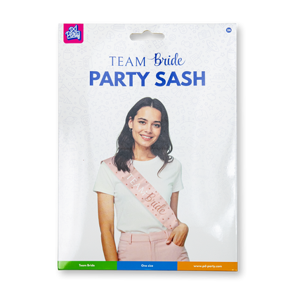 Feestbazaar Sjerp 'Team Bride' Blush roze