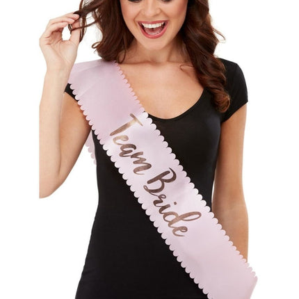 Feestbazaar Sjerp Team Bride Roze/Goud