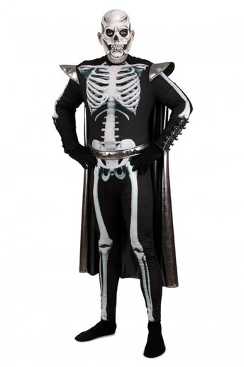 Feestbazaar Skelet Jumpsuit Kind Spit Chewer