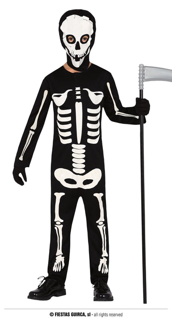 Feestbazaar Skelet Kostuum Kind Halloween