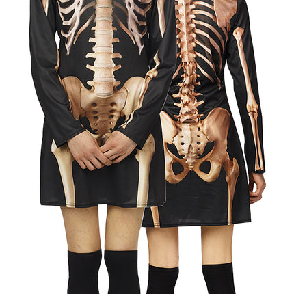 Feestbazaar Skeletjurk Bone Crusher