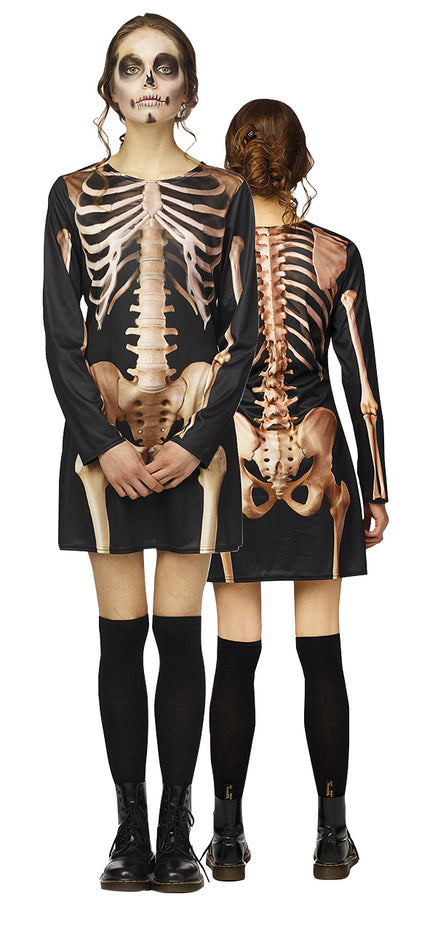 Feestbazaar Skeletjurk Bone Crusher