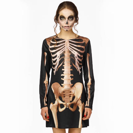 Feestbazaar Skeletjurk Bone Crusher